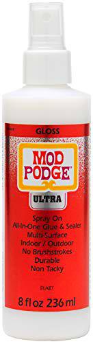Mod Podge Pegamento para Manualidades a Cuadros, 8 onzas