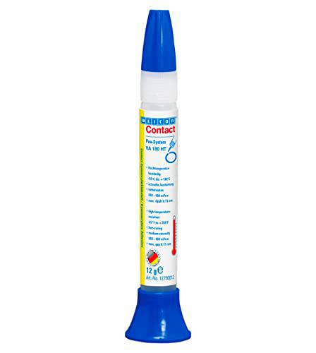 WEICON Contact VA 180 HT - Pegamento instantáneo universal extrafuerte (12 g)