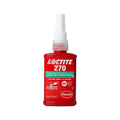 Henkel Loctite Threadlocker 270, de Alta Resistencia