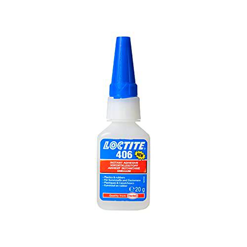Loctite 1919335 406 prisma adhesivo instantáneo, superficial insensible