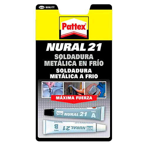 Pattex Nural 21, soldadura reparadora metálica en frío
