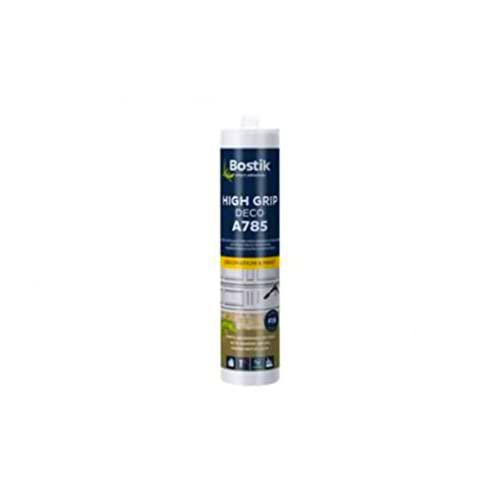 Bostik, A785 HIGH GRIP DECO, Adhesivo Acrílico de Alto Agarre inicial