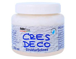 KREUL 49553 CRES Deco Estructura Nieve, 500 ml, Color Blanco