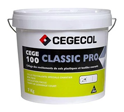 SIKA CEGECOL CEGE 100 CLASSIC PRO, pegamento acrílico listo para usar para revestimientos de suelos plásticos y textiles comunes