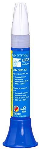 WEICONLOCK® AN 302-43 | 20 ml | Fijador de tornillos | Certificado para agua potable