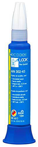 WEICONLOCK® AN 302-43 | 50 ml | Fijador de tornillos | Certificado para agua potable