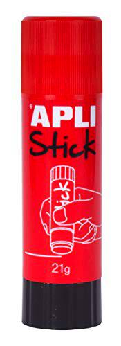 Apli Kids 12146 Pegamento de barra, Rojo, 21 g