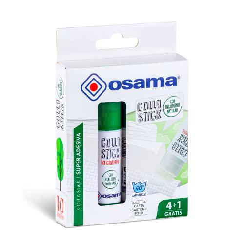 OSAMA, Pegamento para ingredientes naturales - 4 piezas + 1 gratis de 10 g