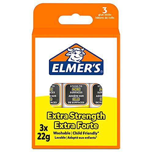 Barras de pegamento extrafuerte de color morado que desaparece