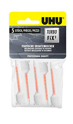 UHU 51595 Mezclador de Repuesto, 1, für 15g Kartuschen Turbo Fix²