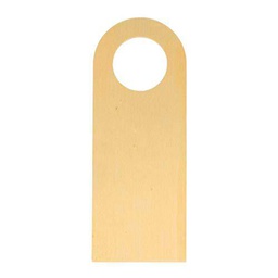 Türschild, rund, 12 Stück