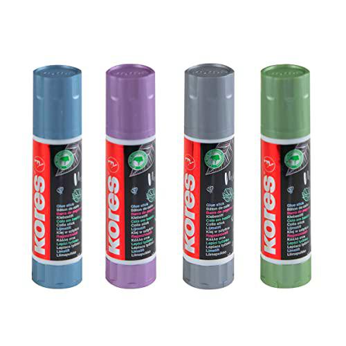 Kores - Barras de pegamento, adhesivo de sujeción fuerte