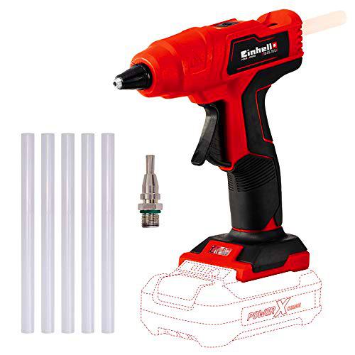 Einhell TE-CG 18 Li - Pistola termofusible a batería PXC 18 V