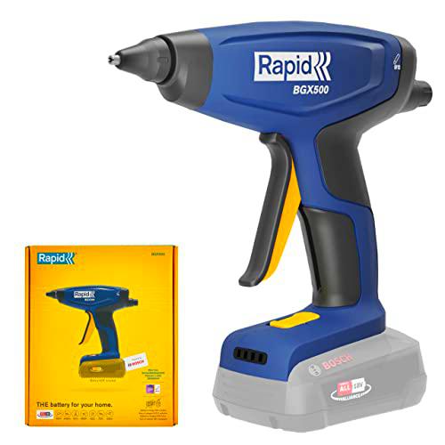 Rapid BGX500 Pistola de Cola Inalámbrica P4A de 18V