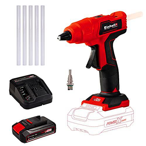 Einhell Pistola termofusible a batería - TE-CG 18 Li Power X-Change