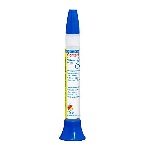 WEICON Contact VA 1401 Adhesivo cianoacrilato 12g para gomas y plásticos
