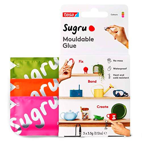 Sugru I000944 Pegamento multiusos moldeable para fijación y fabricación creativa