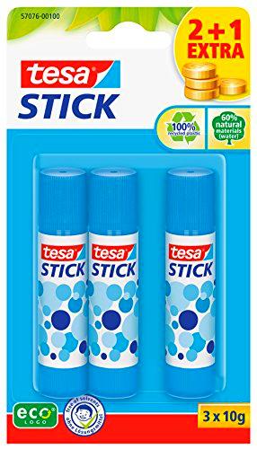 tesa Fun Sticks Blue 2+1 x 10g