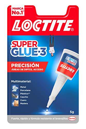 Loctite Super Glue-3 Precisión, pegamento transparente de máxima precisión