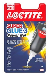 Loctite Super Glue-3 Power Flex formato gel control