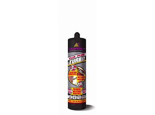 Quiadsa 52503447 Adhesivo Turbo, Gris, 290 ml