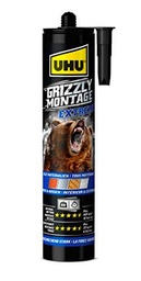 UHU 53435 Pegamento de montaje Grizzly, Blanco