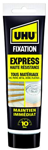 Uhu Fixation Express - Tubo de fijación (175 g), color blanco