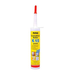 PUFAS 93 Adhesivo de montaje para metal, espejos, azulejos