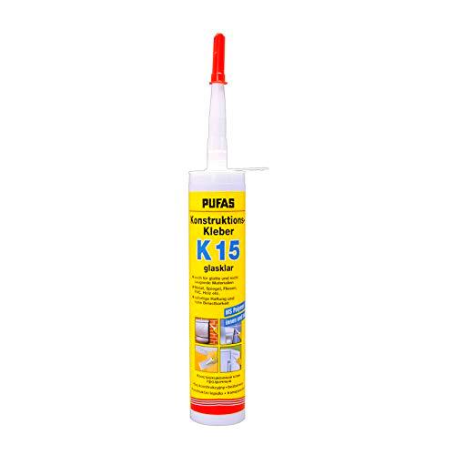 PUFAS 93 Adhesivo de montaje para metal, espejos, azulejos