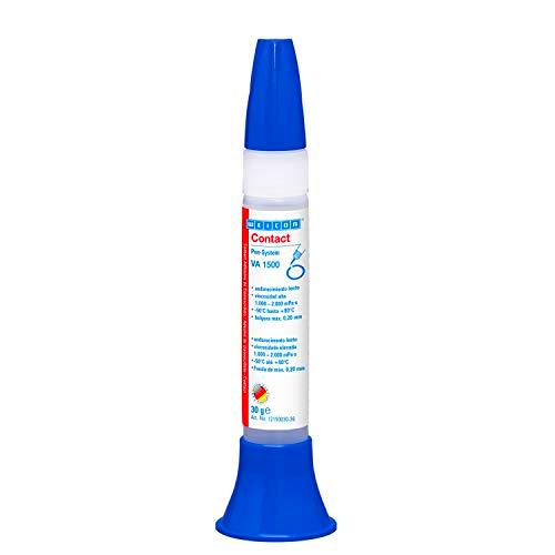 WEICON Contact VA 1500 Adhesivo cianoacrilato 30g para gomas y plásticos