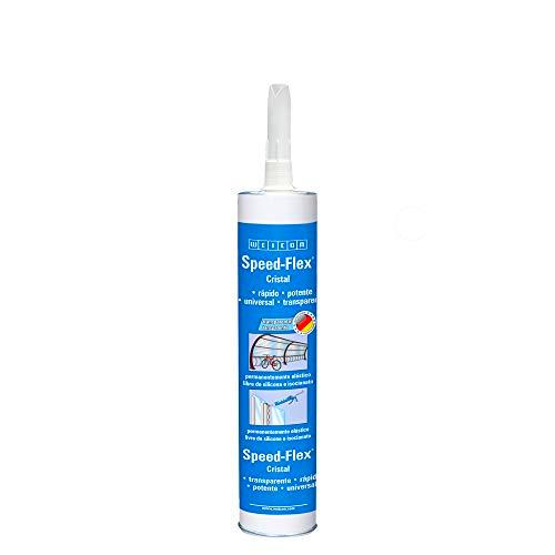 WEICON Speed-Flex Cristal MS Polímero 310ml - Uniones cristalinas