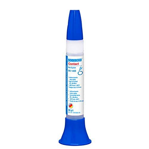WEICON Contact VA 1408 Adhesivo cianoacrilato 30g para Goma