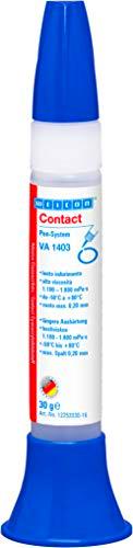 WEICON 12252030 Contact VA 1403 pegamento cianoacrílico 30 g para goma