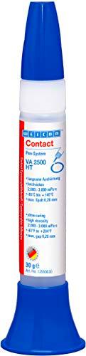 WEICON Contact VA 2500 HT Adhesivo cianoacrilato 30g para Caucho y Plásticos