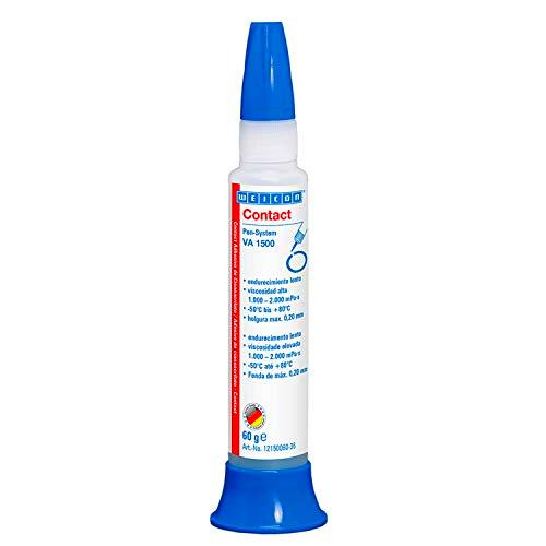 WEICON Contact VA 1500 Adhesivo cianoacrilato 60g para gomas y plásticos