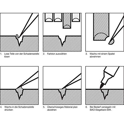 bao 100/S/V/511 weichwachs Barra central haya/511,