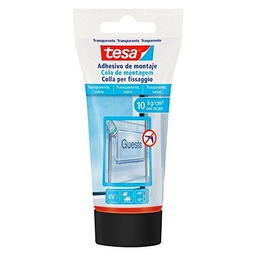 tesa 77931-00001-00 77931-00001-00-Smart Mounting System Permanente SMS Adhesivo de Montaje Transparent 80g /80ml