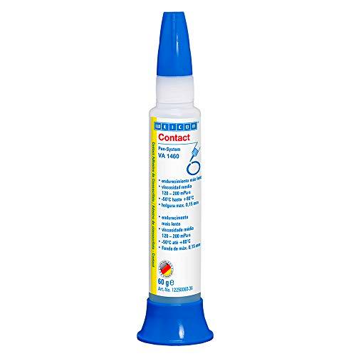 WEICON Contacto VA 1460 Adhesivo cianoacrilato 60g para goma