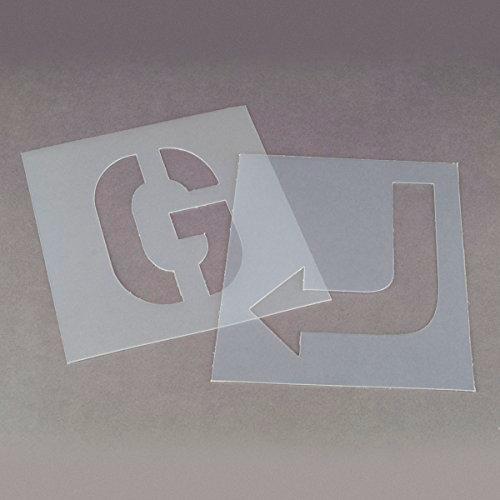 Prosolve sk6 a-z Stencil Kit, A-Z, 6 &quot;(Pack de 26)