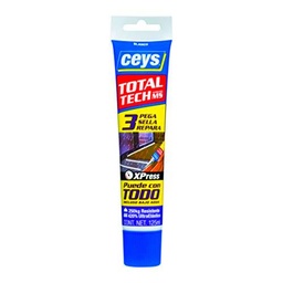 ceys CE507242 TOTAL TECH TRANSPARENTE TUBO 125ML, 0 W, 0 V, Azul
