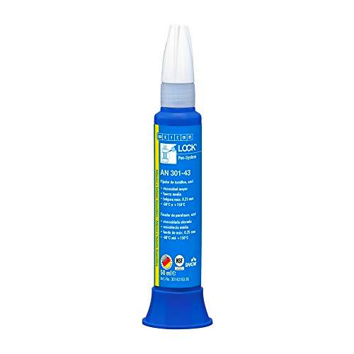 WEICONLOCK® AN 301-43 50 ml, Bloqueo y seguro de tornillos probado por NSF