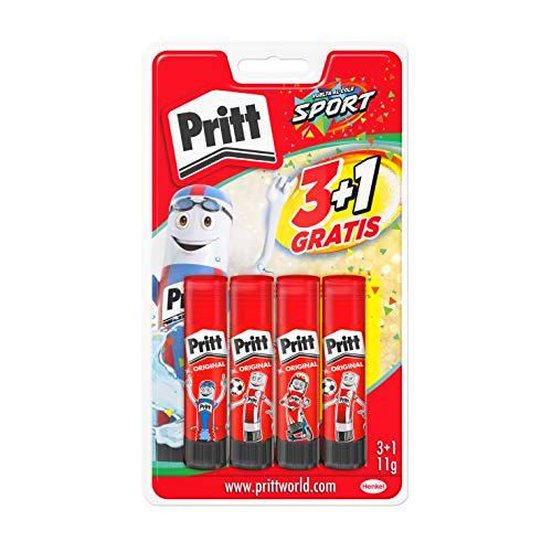 Pritt Barra Adhesiva, pegamento infantil seguro para niños para manualidades