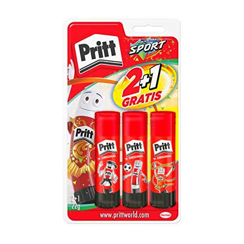 Pritt Barra Adhesiva, pegamento infantil seguro para niños para manualidades