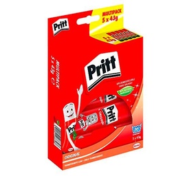 Pritt 1445029 - Paquete de 5 pegamentos (5 x 43 Gramos)