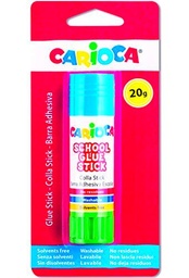 Carioca Glue Stick 42071 - Barra adhesiva, 20 g (1 pieza)