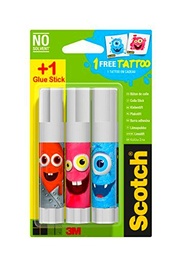 Scotch Barra de pegamento 8 G Collection monstruos – Lote de 2 + 1