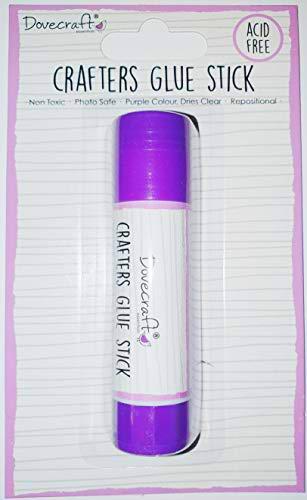 Dovecraft - Barra de pegamento, Color morado, Seca claro