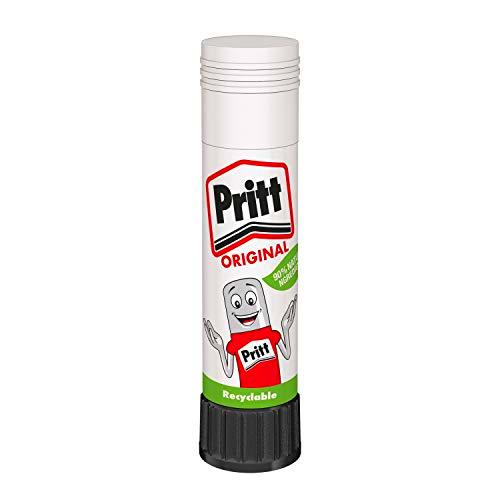 Pack 15 unidades Pegamento en Barra Adhesiva Pritt - Pegamento Escolar  Infantil y Seguro para niños. Pegamento para Manualidades de Adhesión  Fuerte