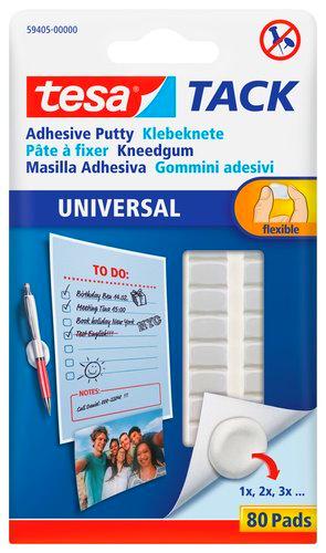 Tesa Tack - Masilla adhesiva, 80 unidades