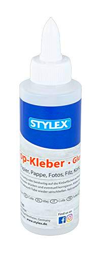 Stylex 23372 - Pegamento universal transparente a base de agua